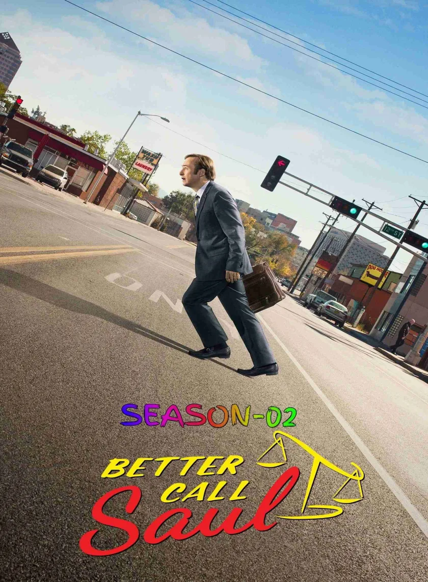 Better Call Saul S02 (2016) (Hindi + English) Dual Audio Completed Web Series BluRay HEVC ESub